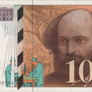 France 100 Francs 1998 Cézanne