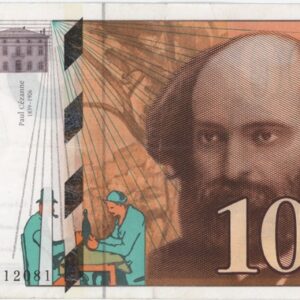France 100 Francs 1997 Cézanne