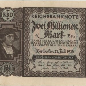 Germany Reichsbanknote 2 Millionen Mark 1923