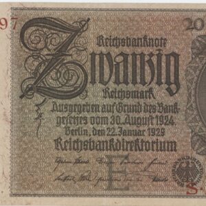 Germany 20 Mark 1929