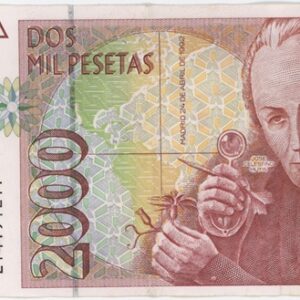 Espagne 2000 Pesetas 1992