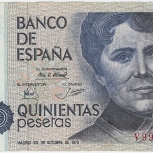 Espagne 500 Pesetas 1979