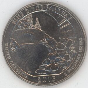 USA Quarter Dollar 2015 D Blue Ridge Parkway (ss-vz)