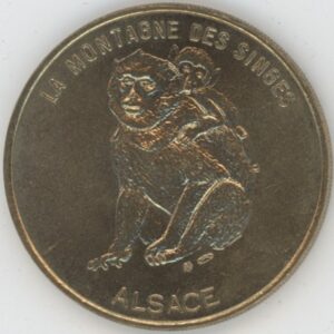 Monnaie de Paris Montagne des Singes Alsace 1999 (vz)