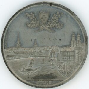 Médaille Zürich 1867 Eidgenössische Musikfest (vz)